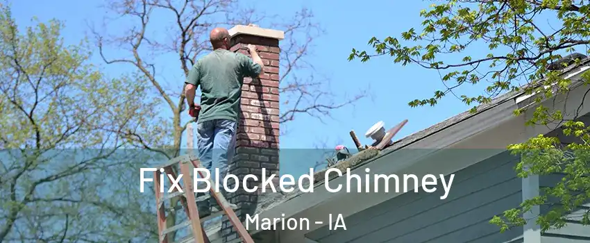  Fix Blocked Chimney Marion - IA