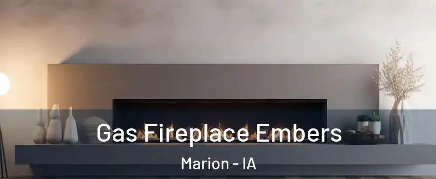  Gas Fireplace Embers Marion - IA