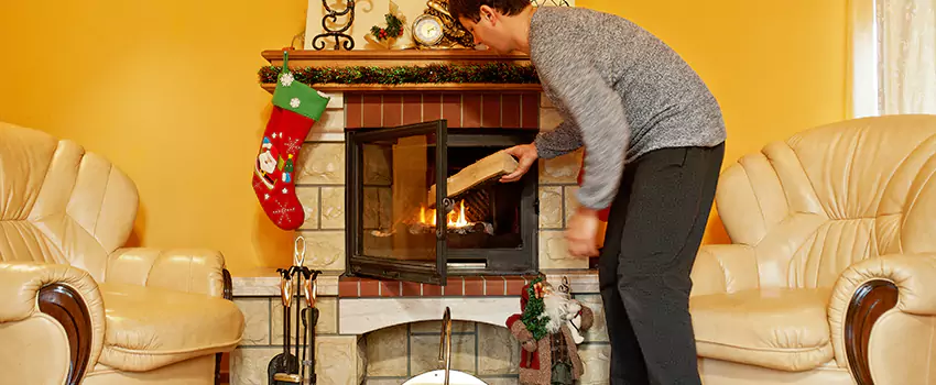 Gas to Wood-Burning Fireplace Conversion Services in Marion, Iowa