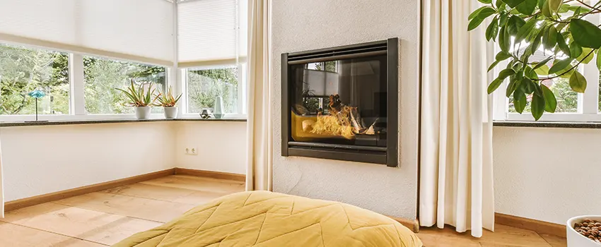 Residential Fireplace Ceramic Glass Installation in Marion, IA
