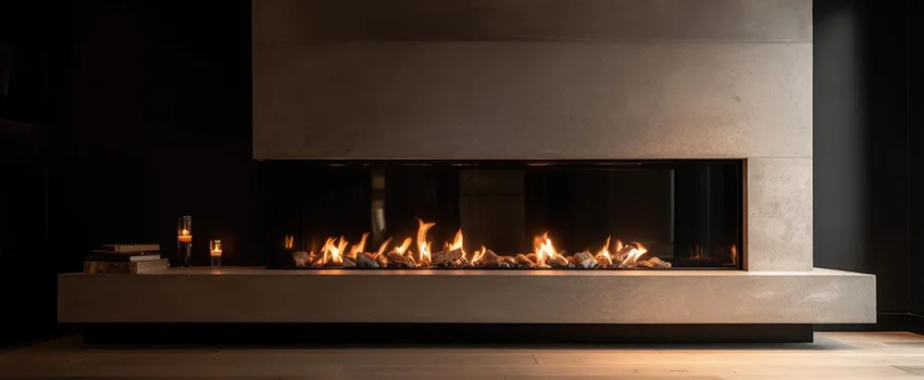 Gas Fireplace Ember Bed Design Services in Marion, Iowa