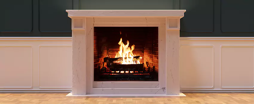 Open Flame Wood-Burning Fireplace Installation Services in Marion, Iowa