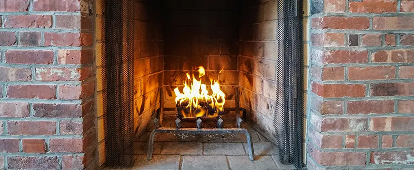 Repairing Damaged Fireplace Tiles in Marion, Iowa