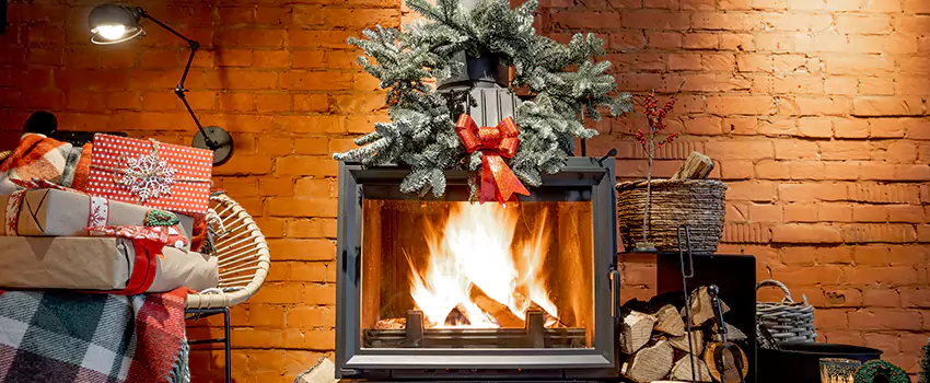 Travis Industries Linear Gas Fireplace Installation in Marion, Iowa