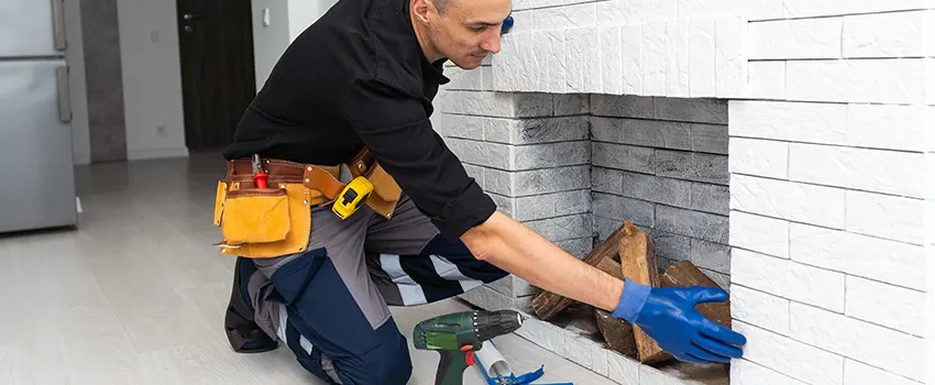 Fireplace Damaged Damper Frame Repair Services in Marion, Iowa