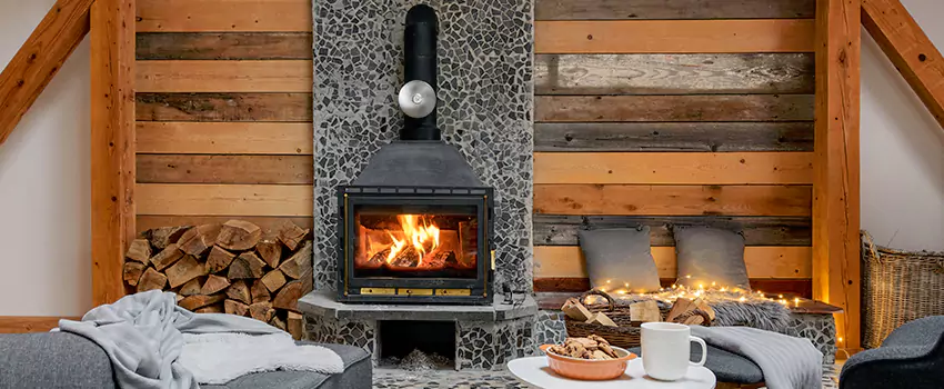 Thelin Hearth Products Direct Vent Gas Stove Fireplace Inspection in Marion, Iowa
